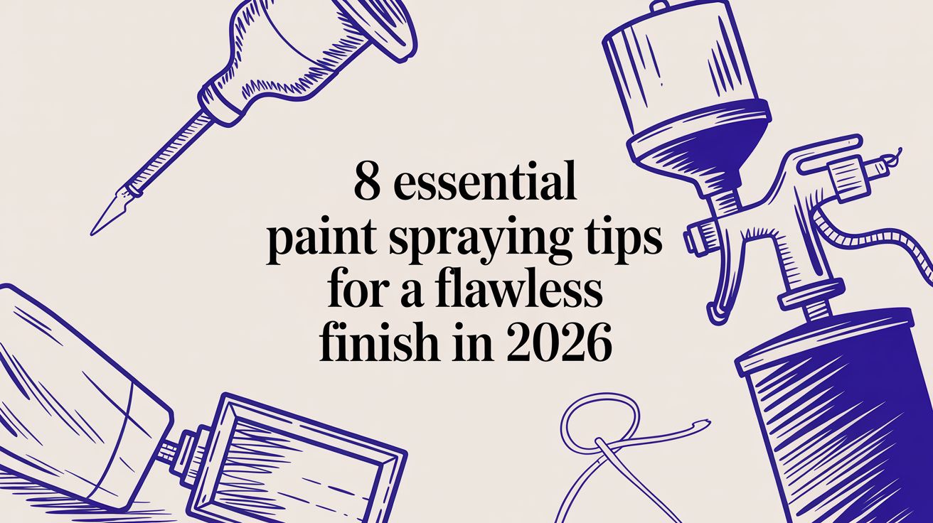 8 Essential Paint Spraying Tips for a Flawless Finish in 2026