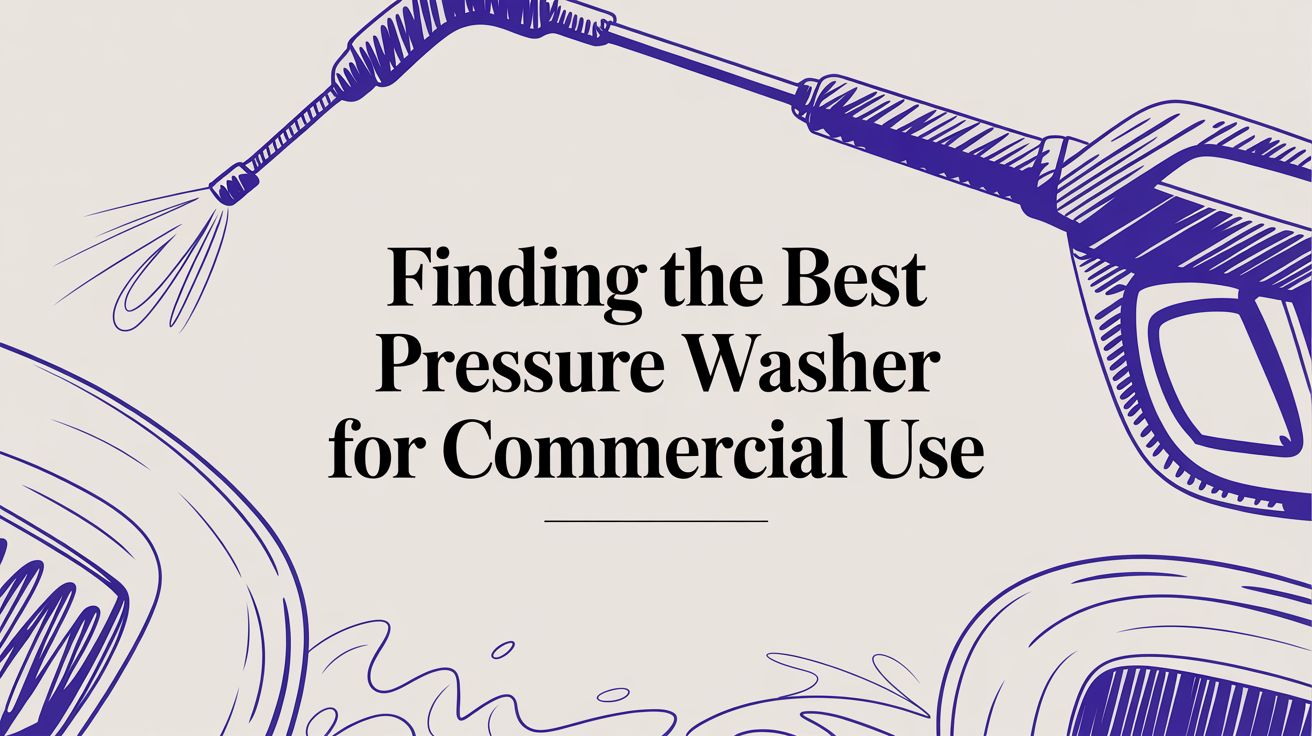Finding the Best Pressure Washer for Commercial Use