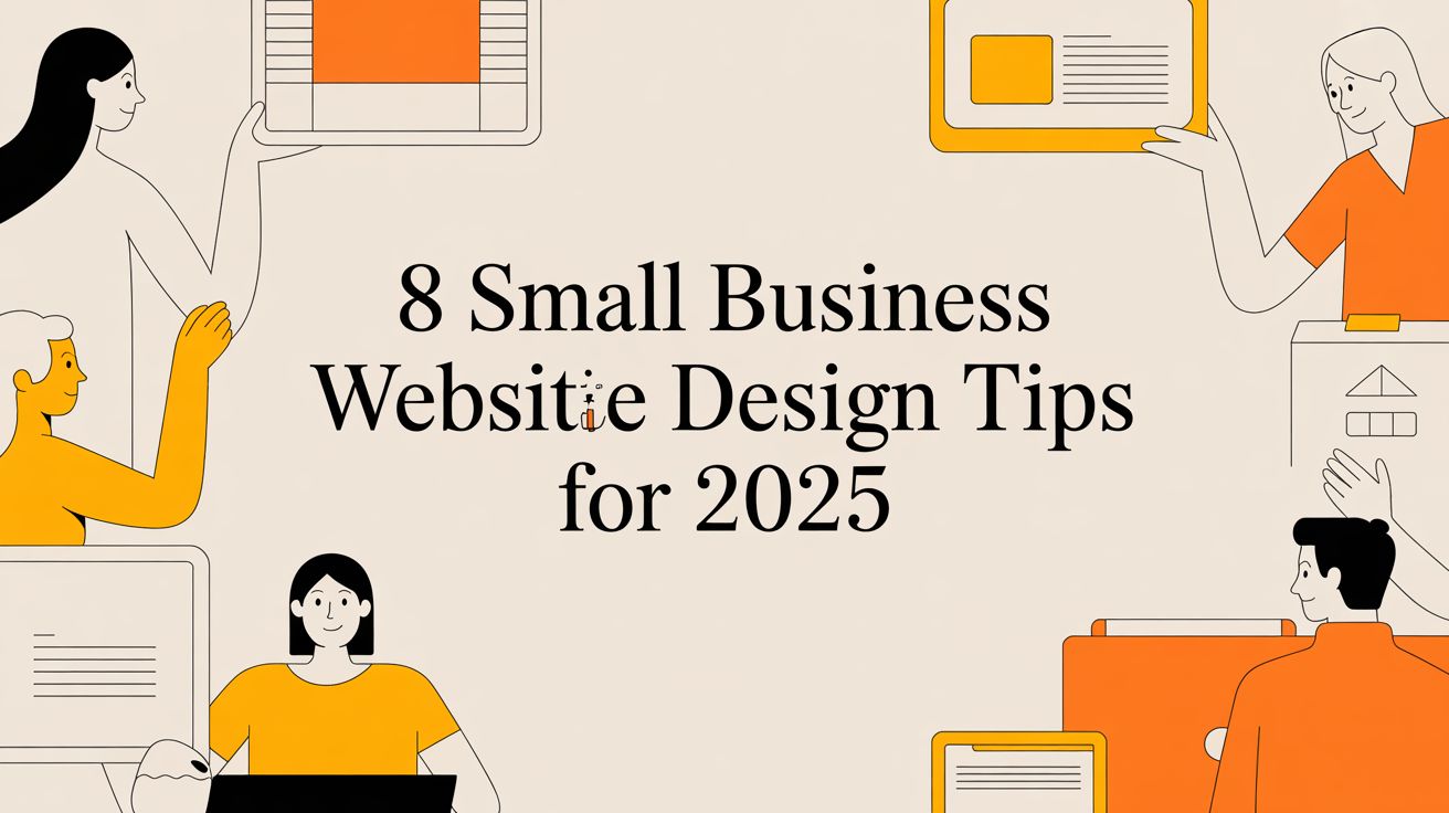 8 Small Business Website Design Tips for 2025