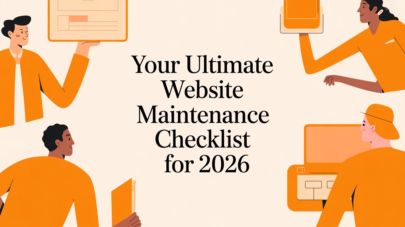 Your Ultimate Website Maintenance Checklist for 2026