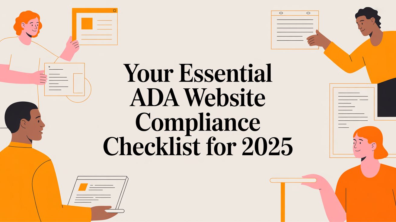 Your Essential ADA Website Compliance Checklist For 2025