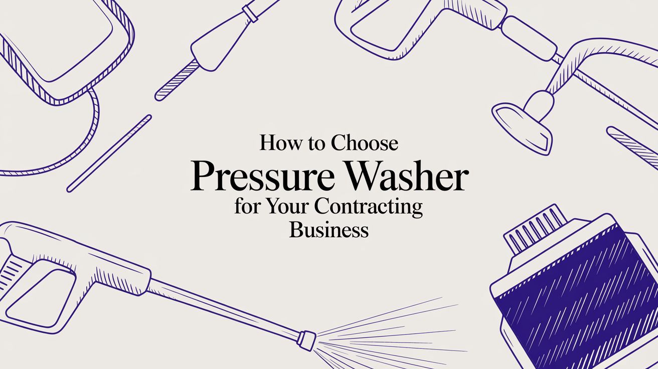 How to Choose Pressure Washer for Your Contracting Business