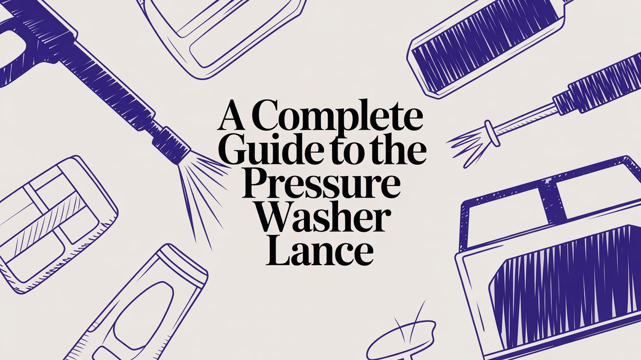 A Complete Guide to the Pressure Washer Lance