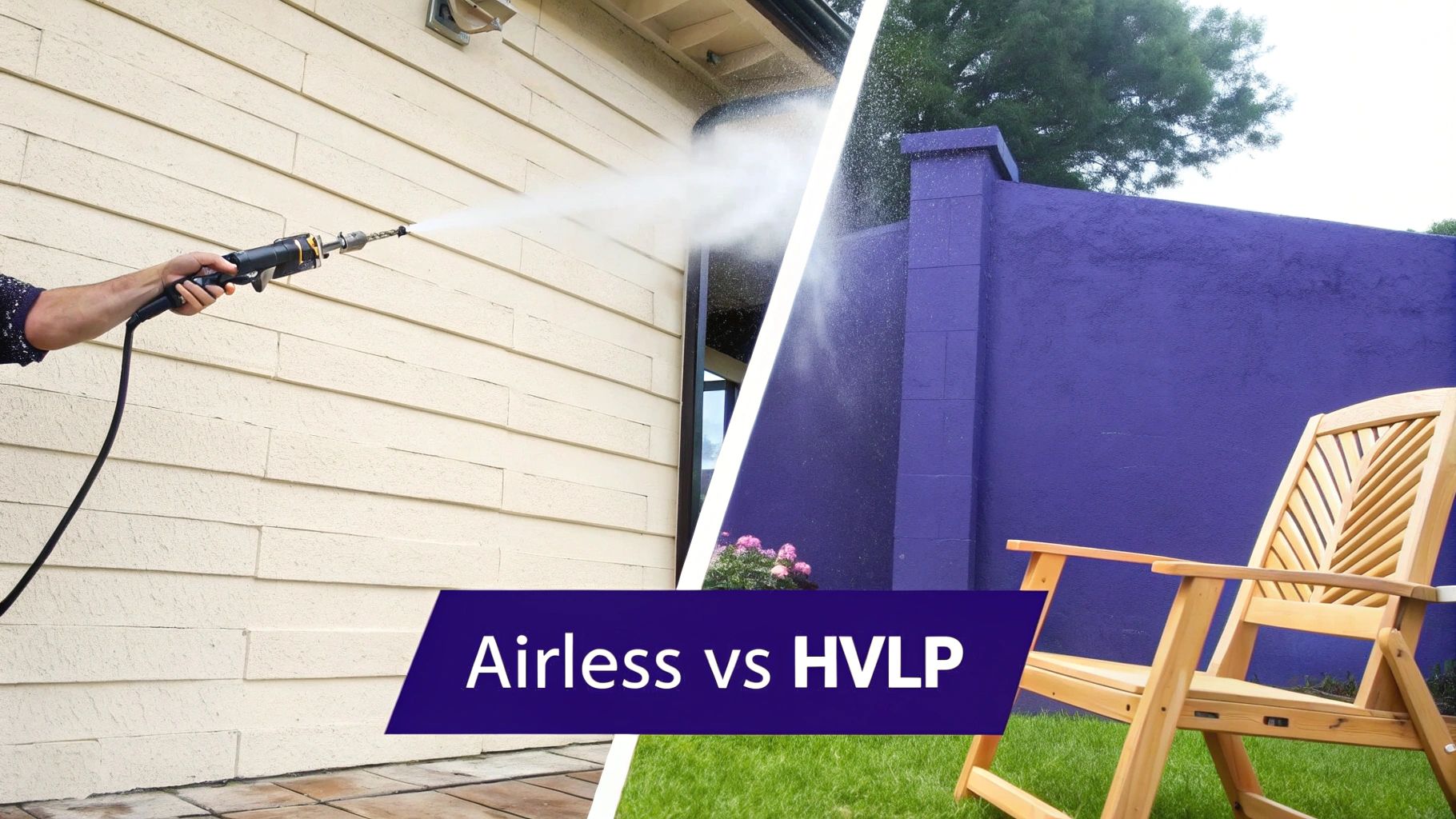 Airless vs HVLP wand