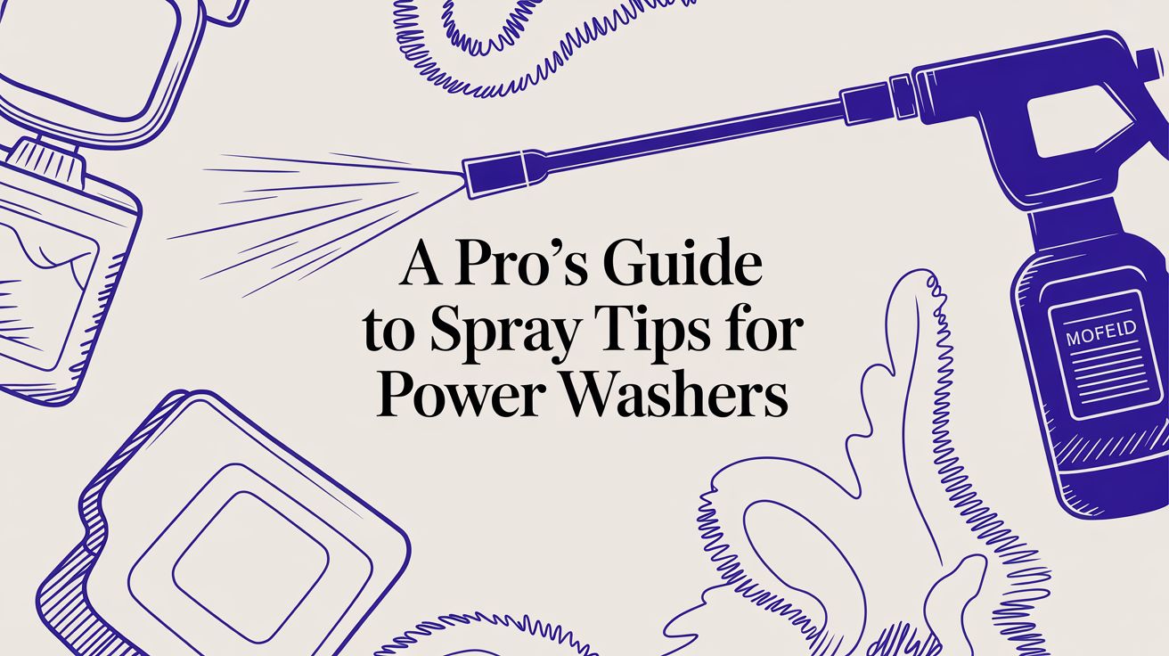 A Pro's Guide to Spray Tips for Power Washers