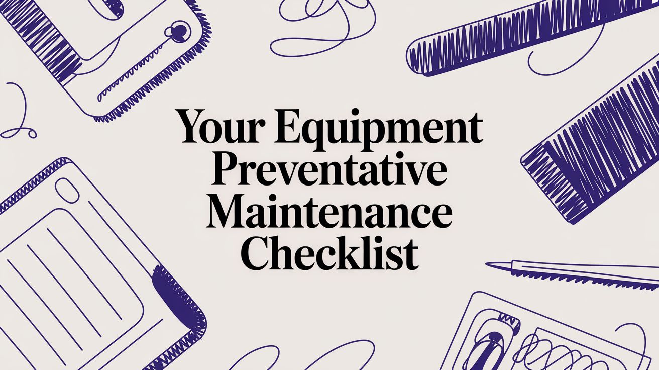 Your Equipment Preventative Maintenance Checklist