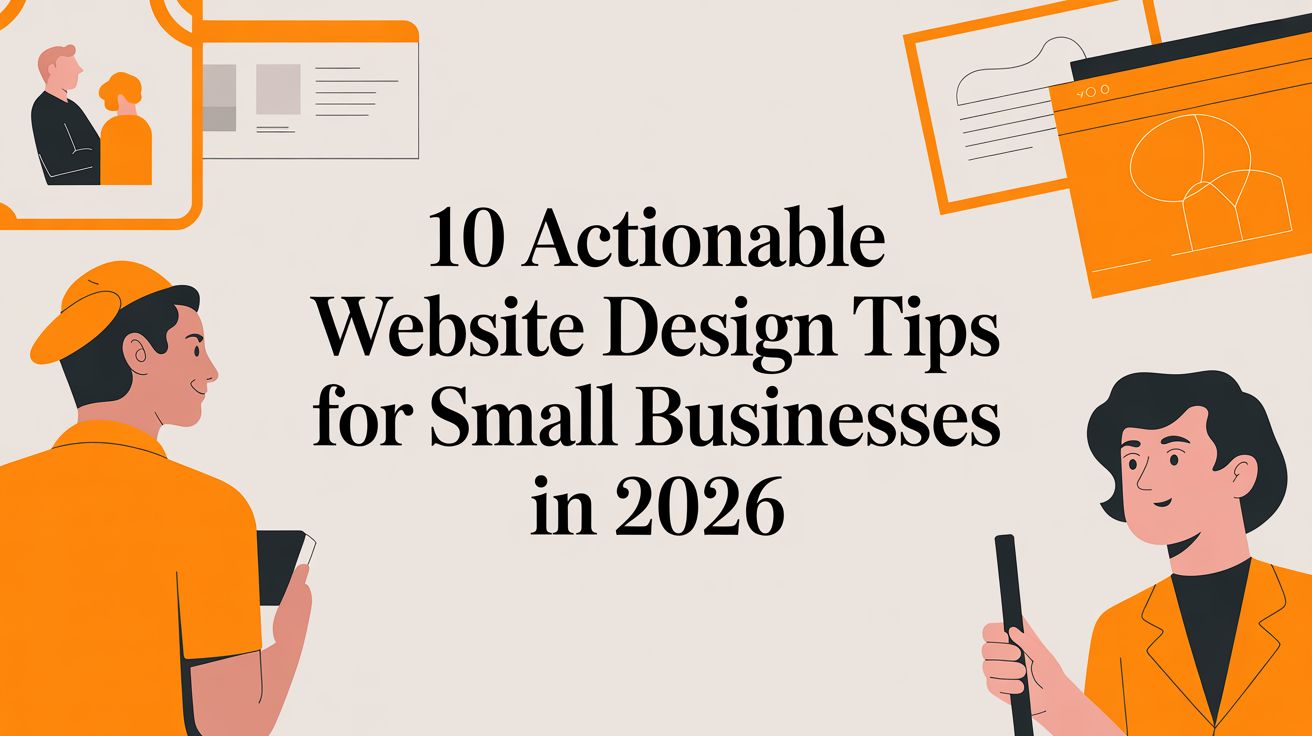 10 Actionable Website Design Tips for Small Businesses in 2026