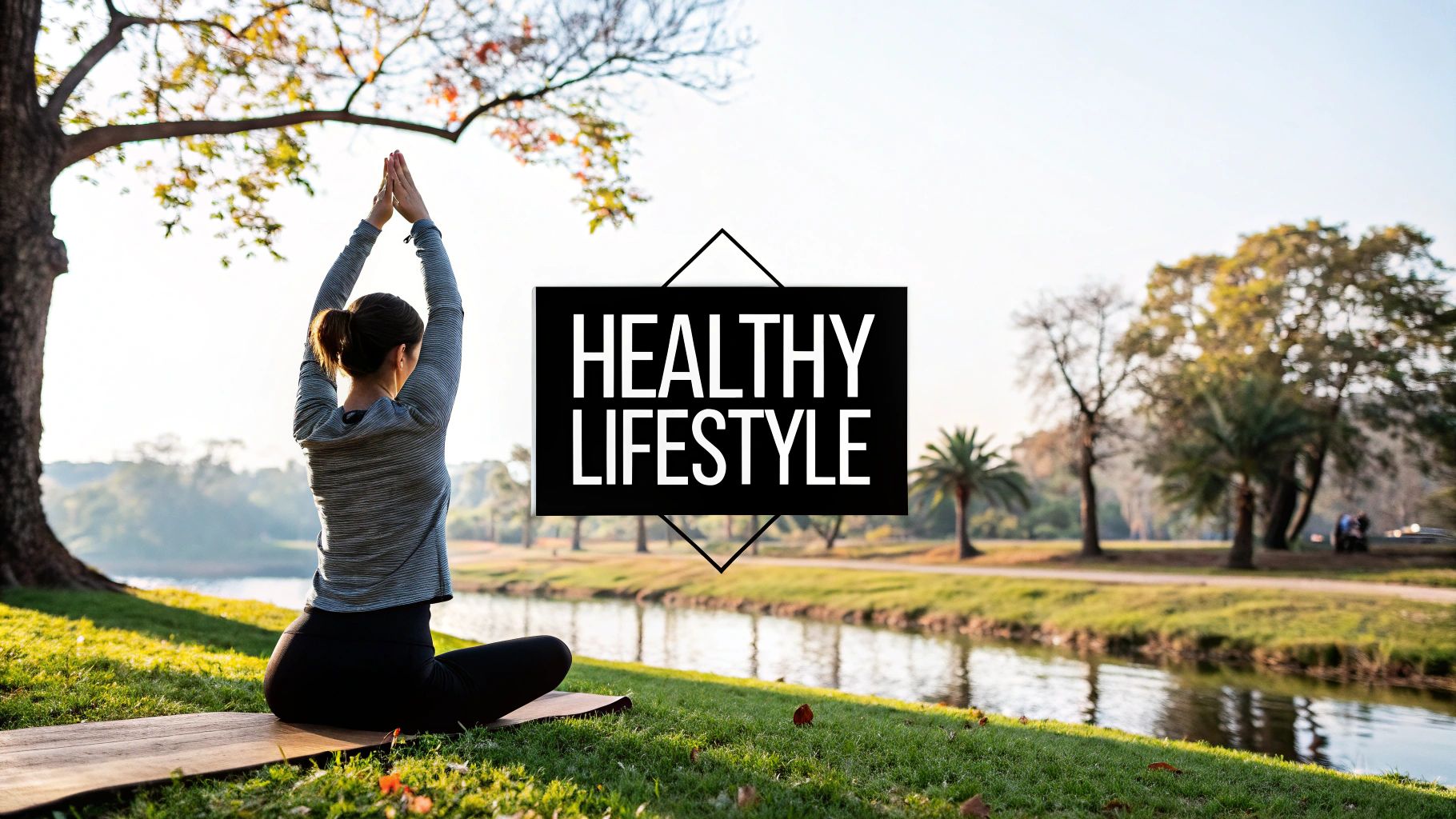 Person holding their stomach in pain