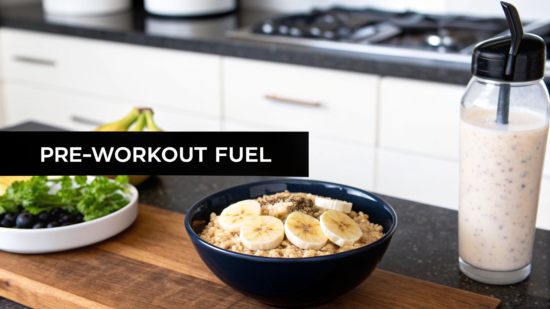 A focused athlete drinking water from a sports bottle during a break in training.