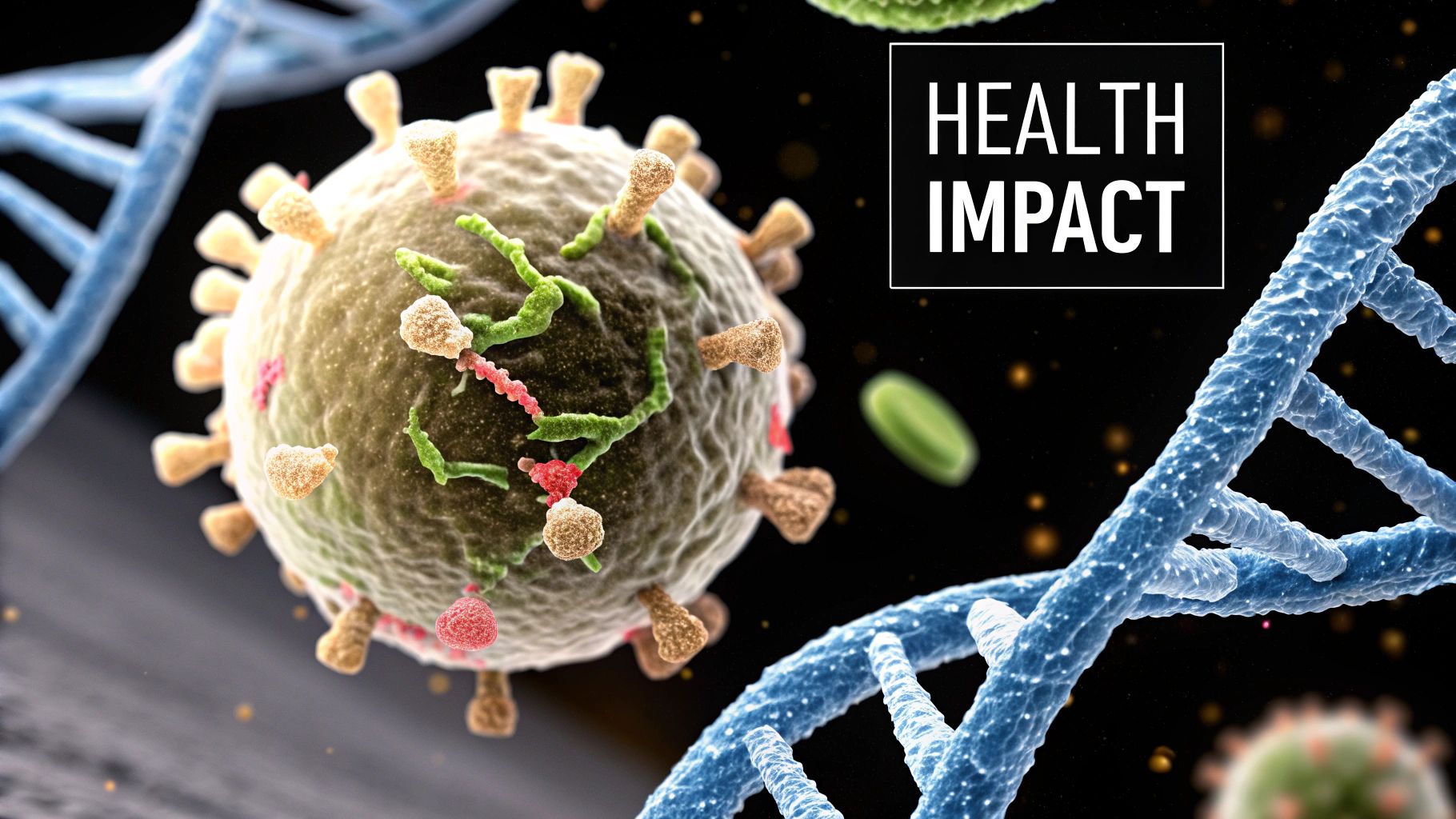 A person running on a beach at sunrise, representing a healthy lifestyle choice influencing their genes.