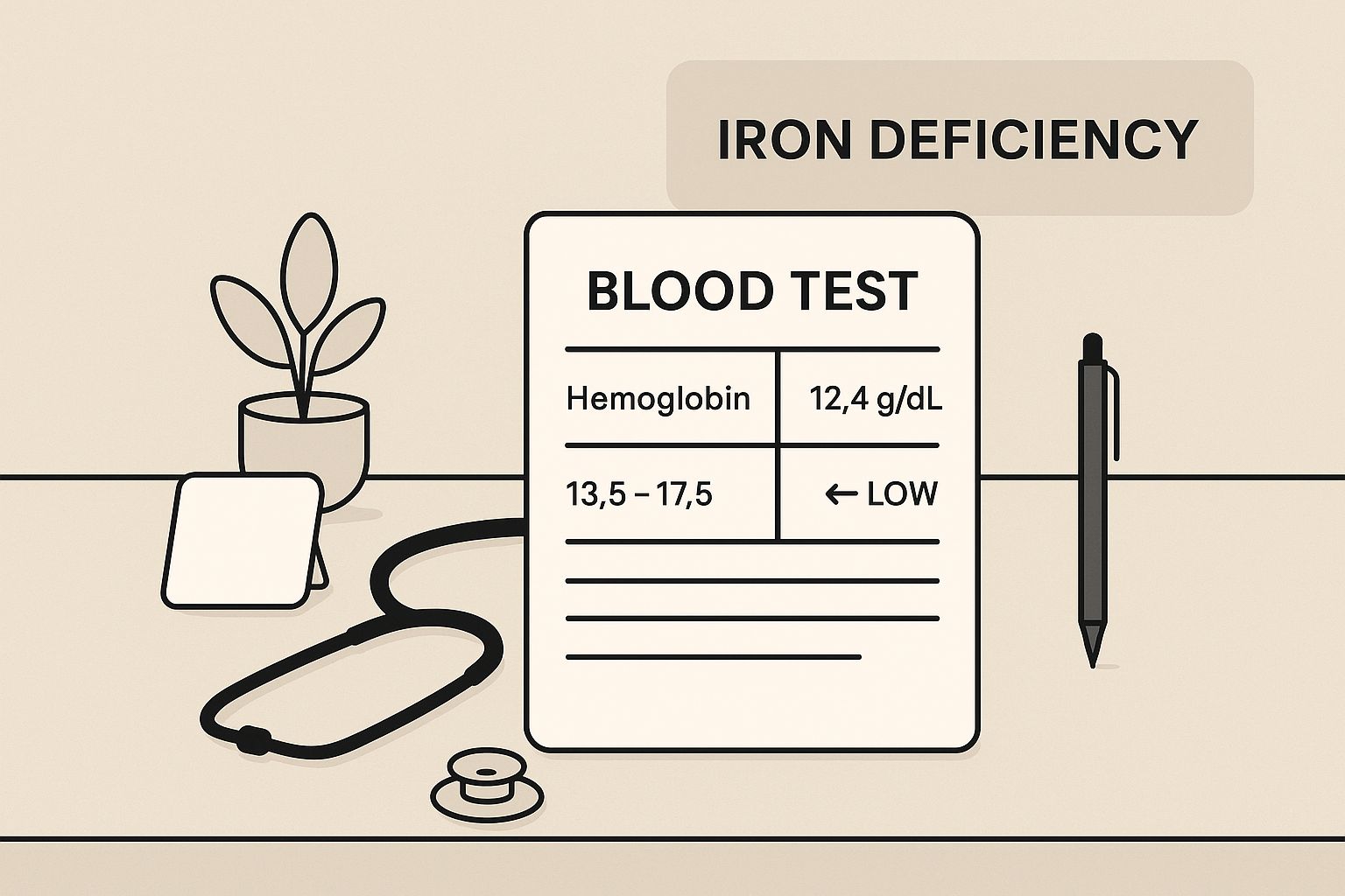Infographic about nutrient deficiency symptoms