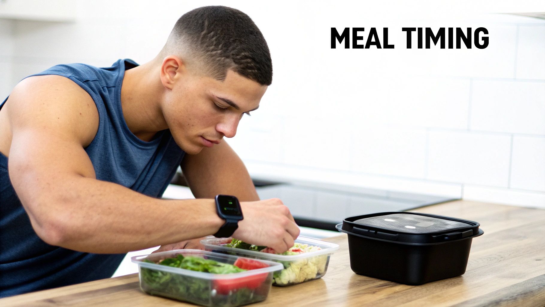 Meal timing for athletes