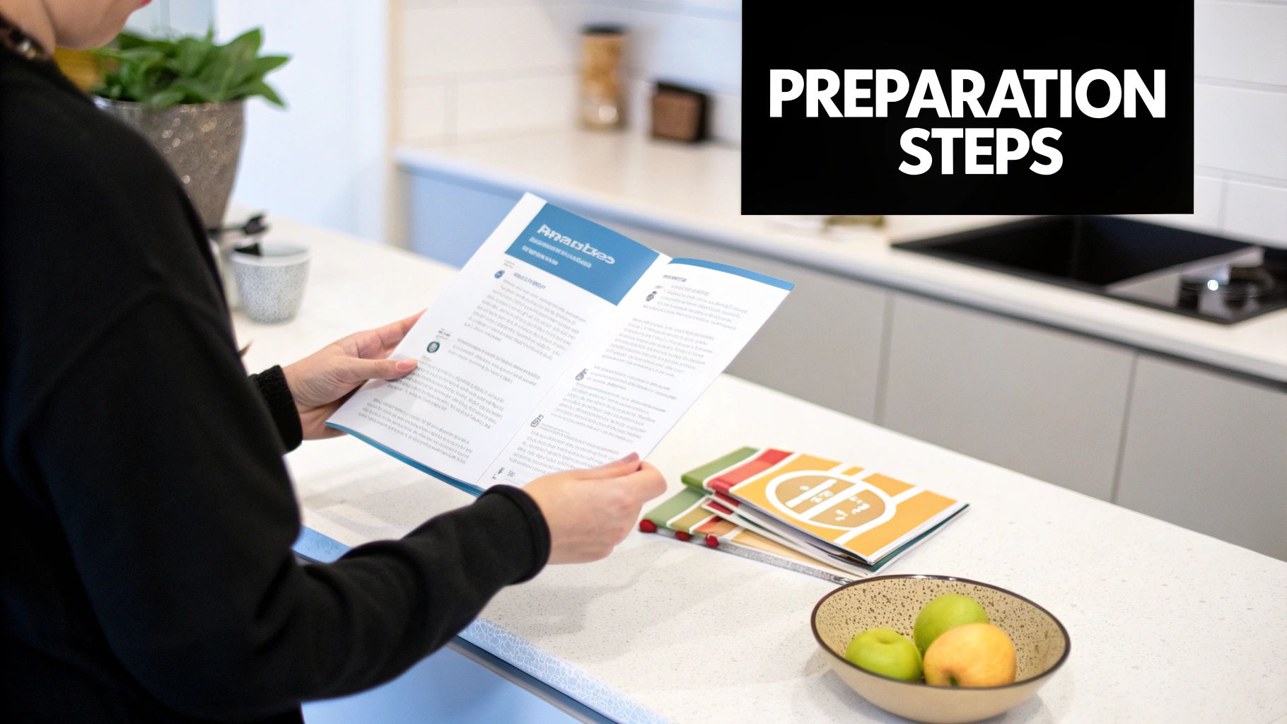 Doctor discussing results with a patient