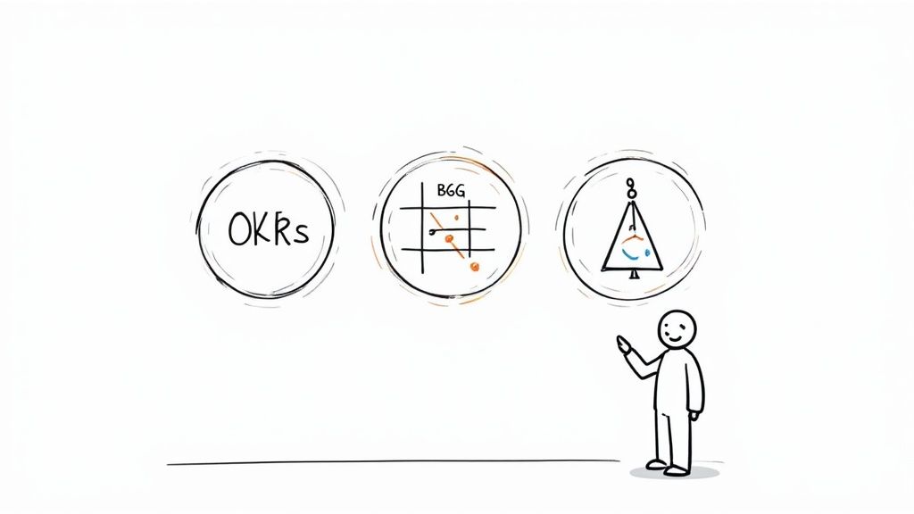 How do you approach strategic planning and what frameworks do you use for decision-making?