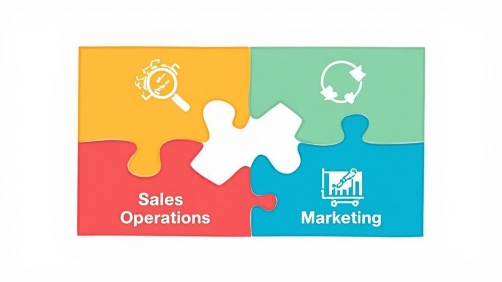 How do you align cross-functional teams and resolve conflicts between departments?