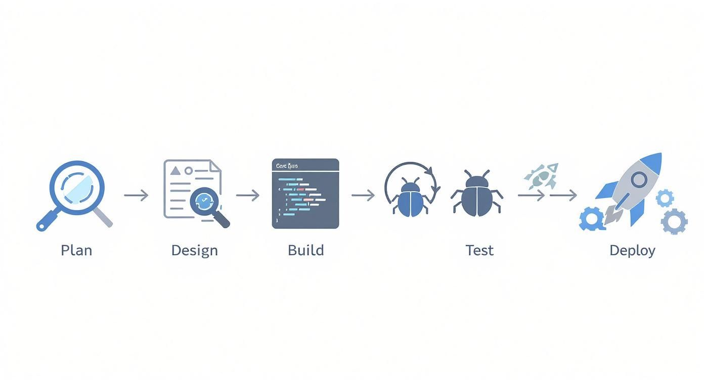 Infographic about software development project management