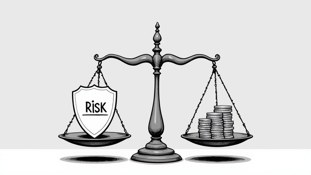 How would you assess and improve our company's financial risk profile?