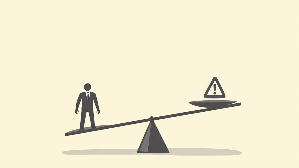 How do you evaluate and manage financial risk?