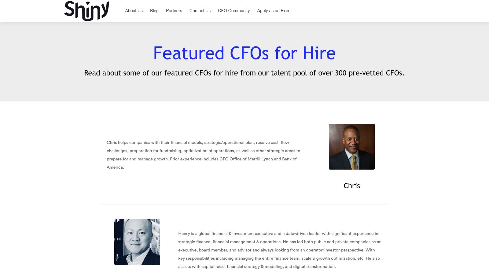 Fractional CFOs for Hire