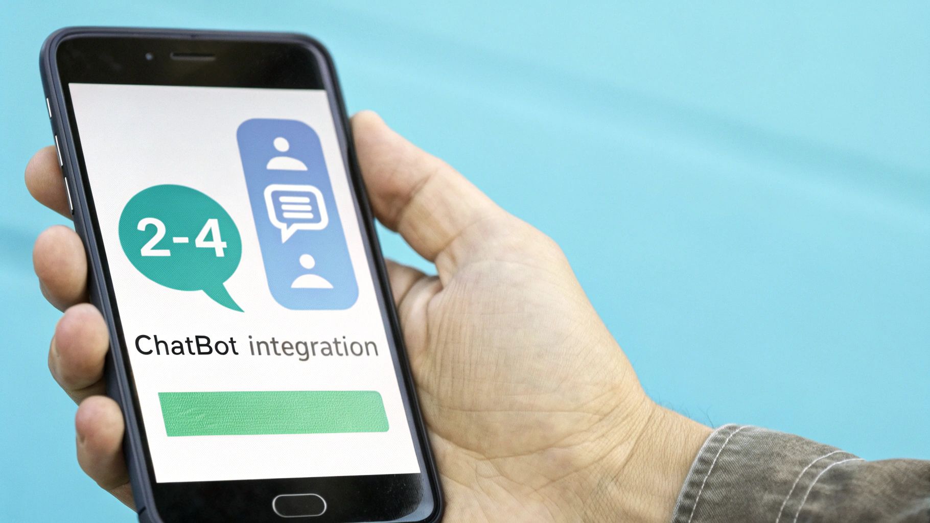 A clean and clear chatbot interaction from Intercom, offering button-based paths to guide the user. A clean and clear chatbot interaction from Intercom, offering button-based paths to guide the user.