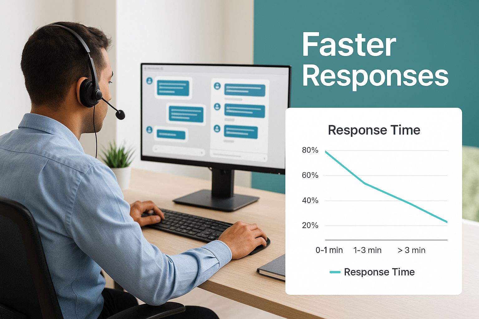 Infographic about automate customer support Infographic about automate customer support