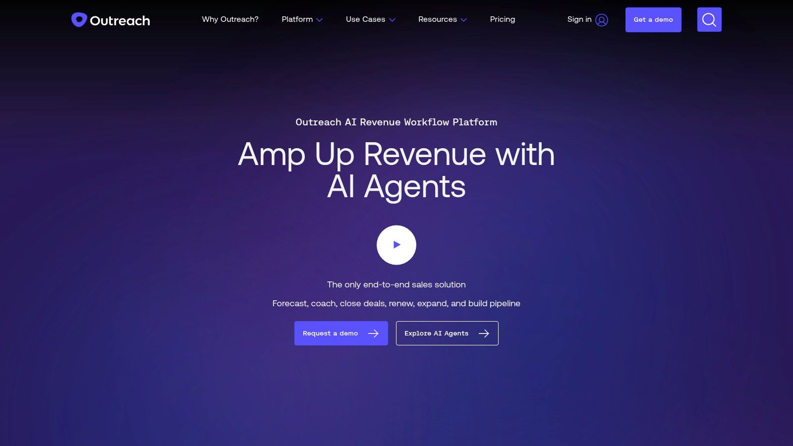 Outreach – AI Sales Platform and engagement