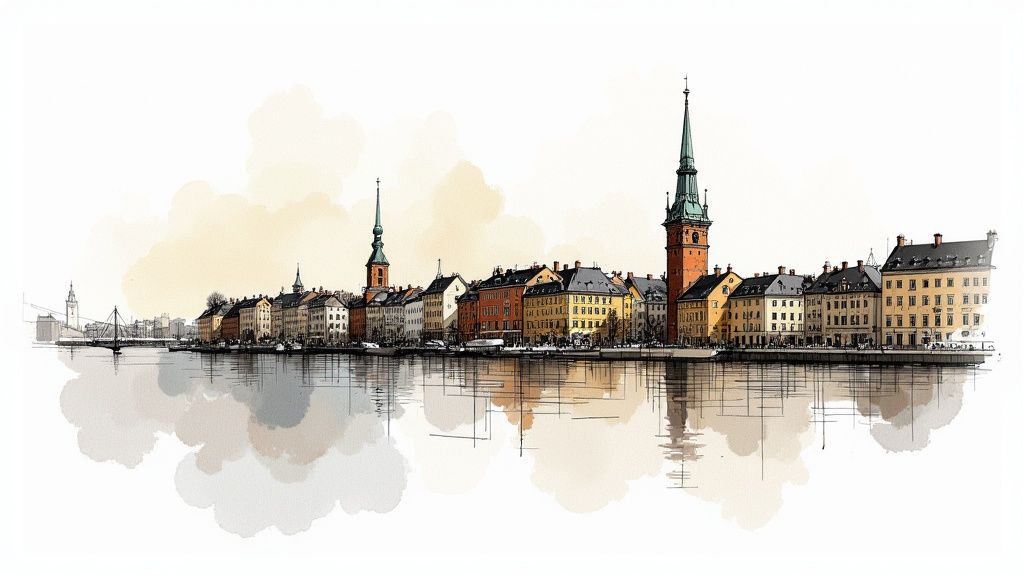 Stockholm cityscape