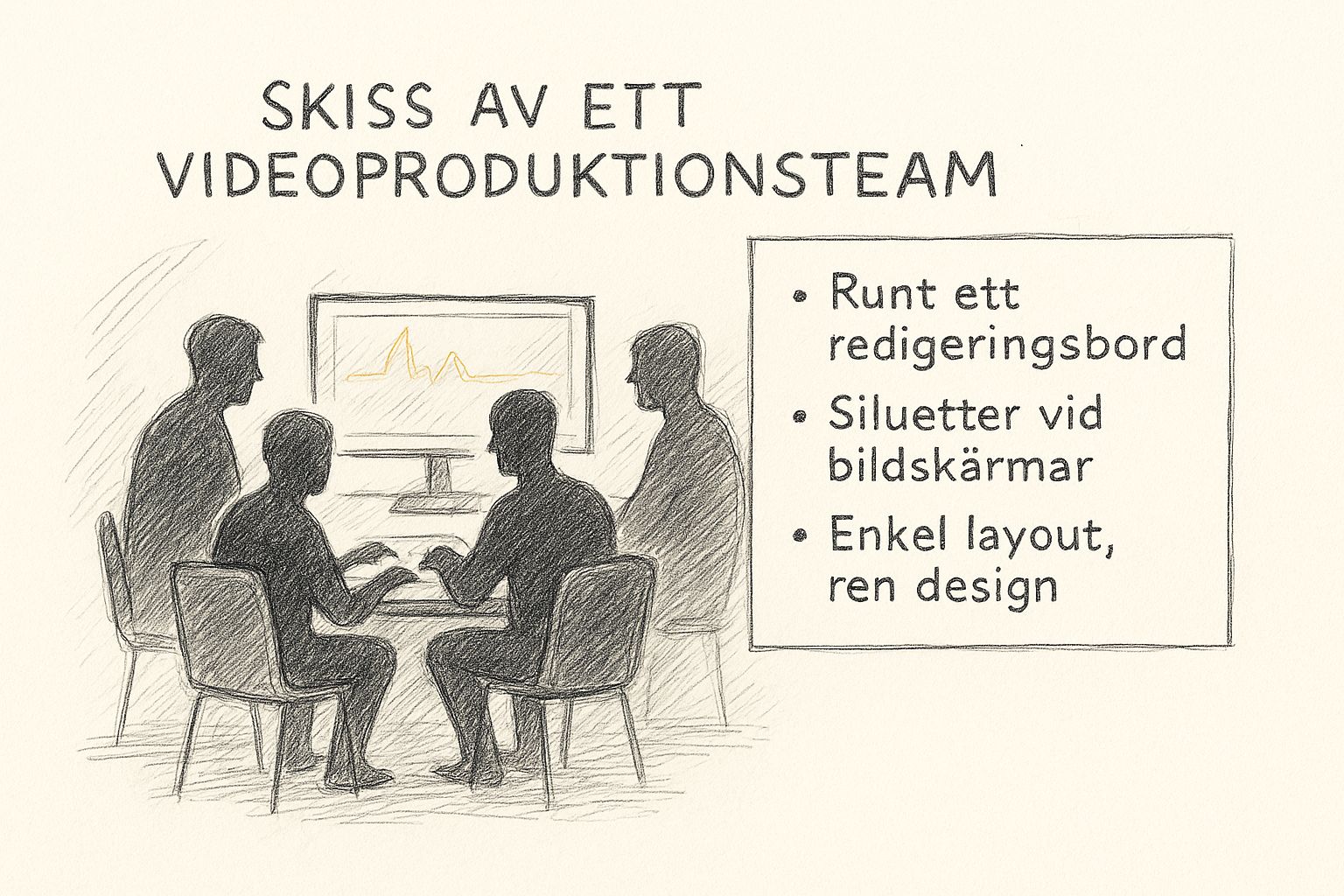 Infographic about videoproduktion stockholm