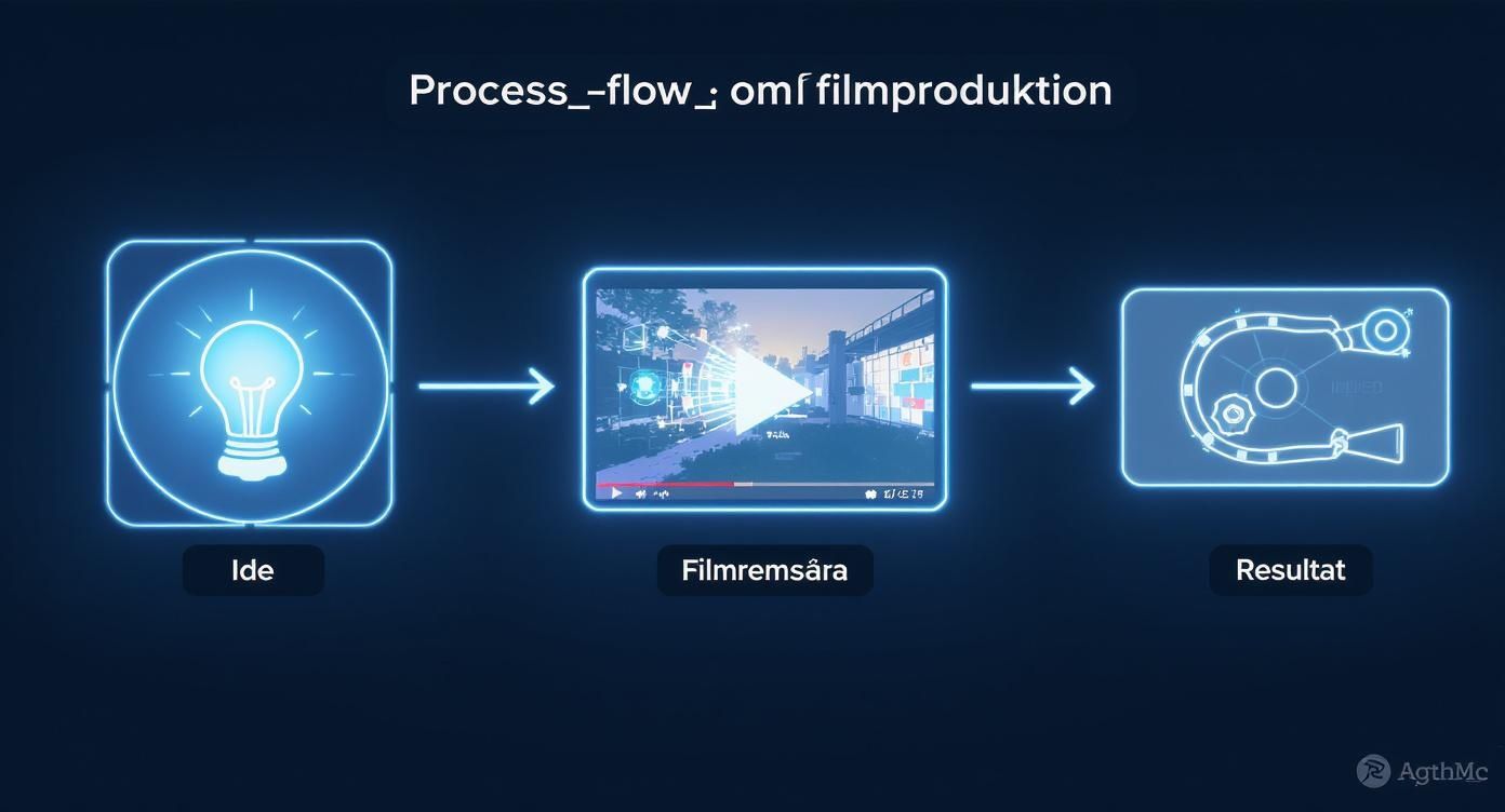 Infographic about filmproduktion