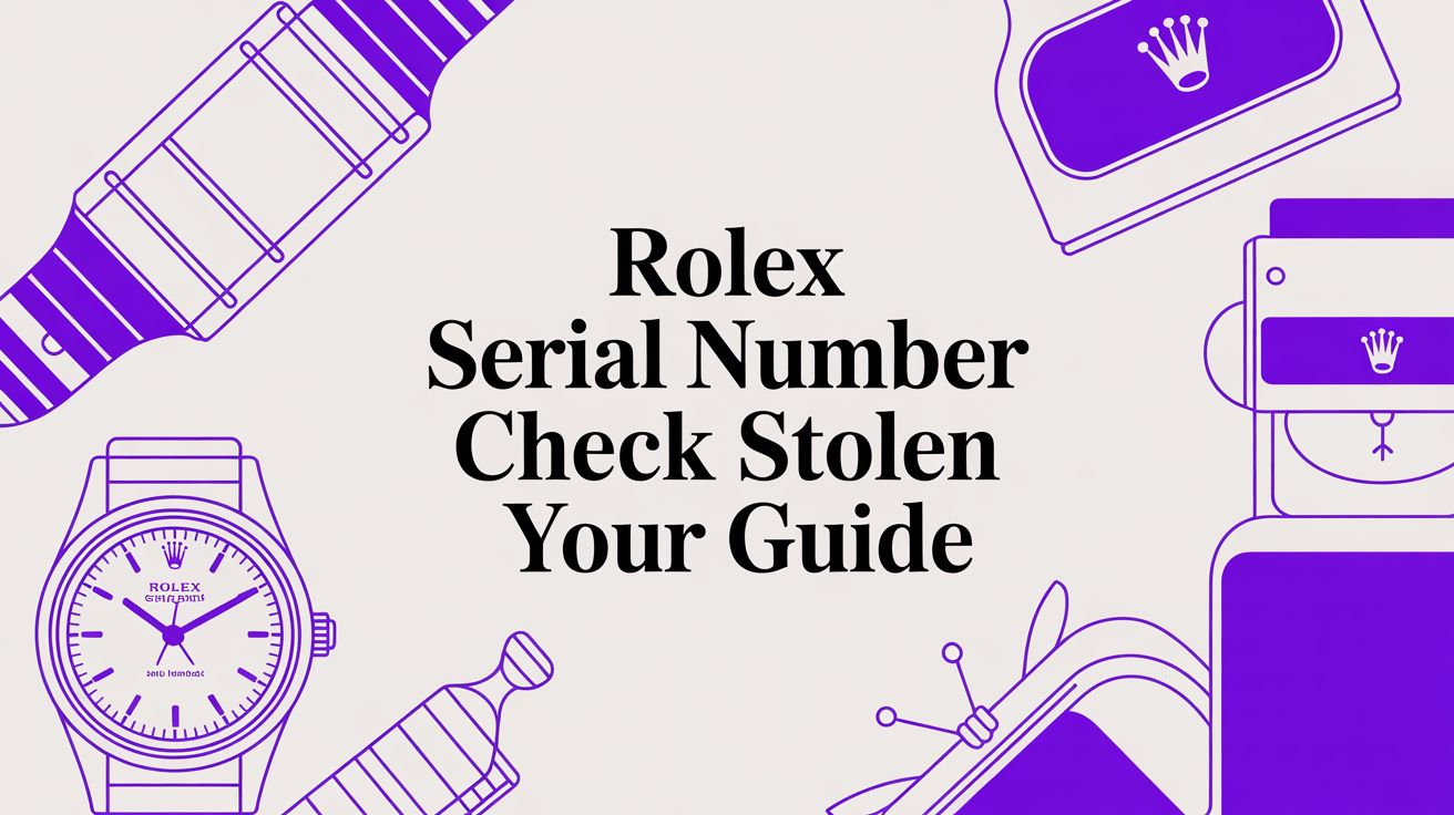 Rolex Seriennummer Prüfen: Gestohlen oder Sicher?