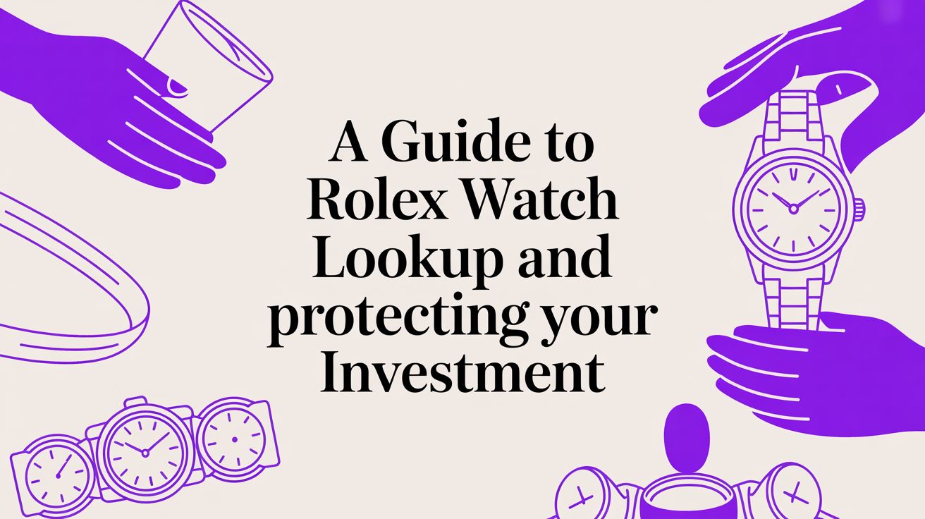 Rolex Watch Lookup: Check Serial Number and Theft