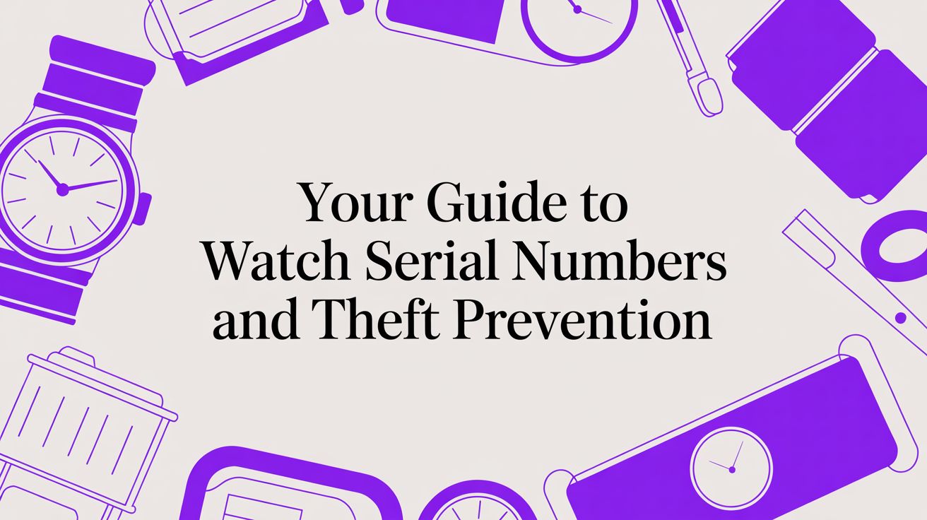 Your Guide to Watch Serial Numbers and Theft Prevention