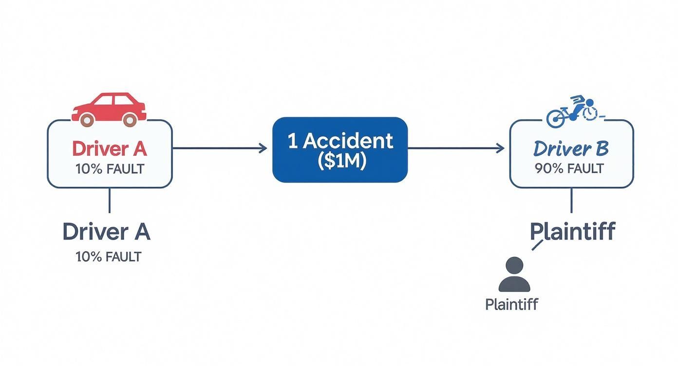 Infographic about what is joint and several liability