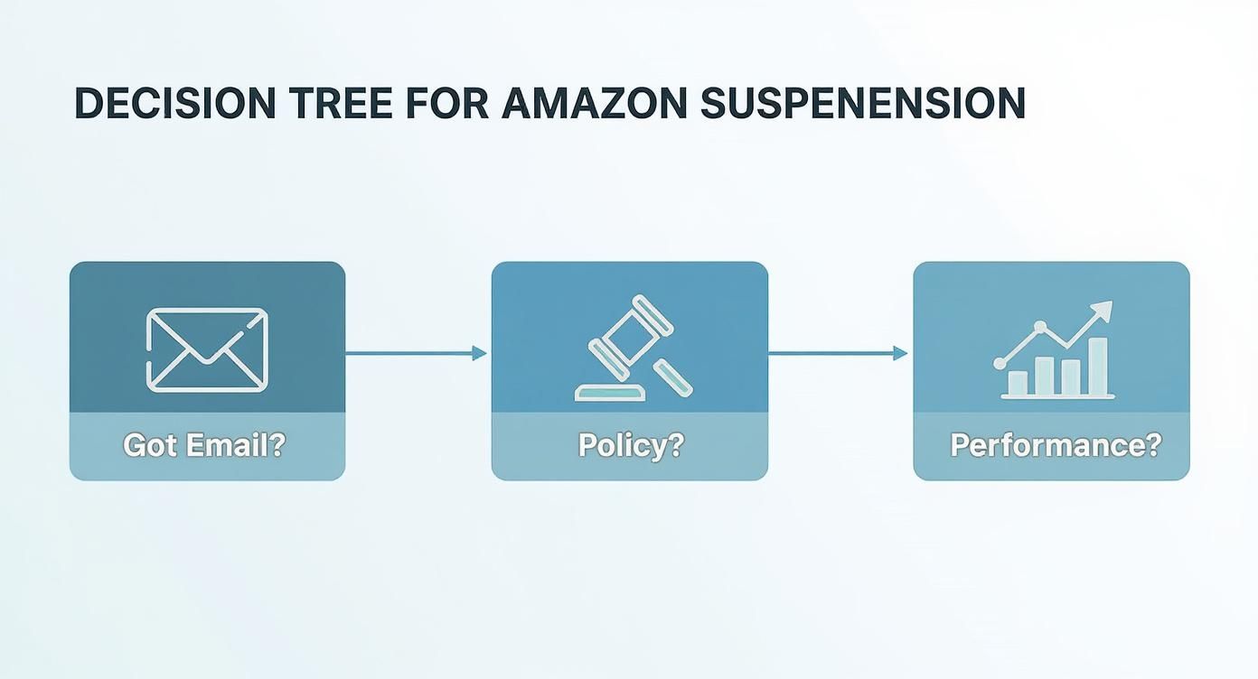 Infographic about amazon account suspension