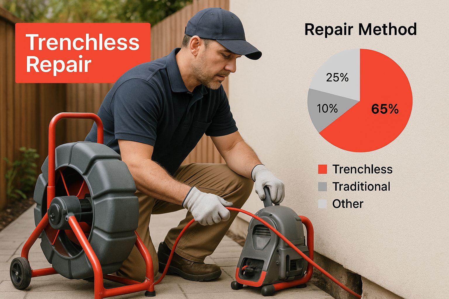 Infographic about pipe repair oxnard