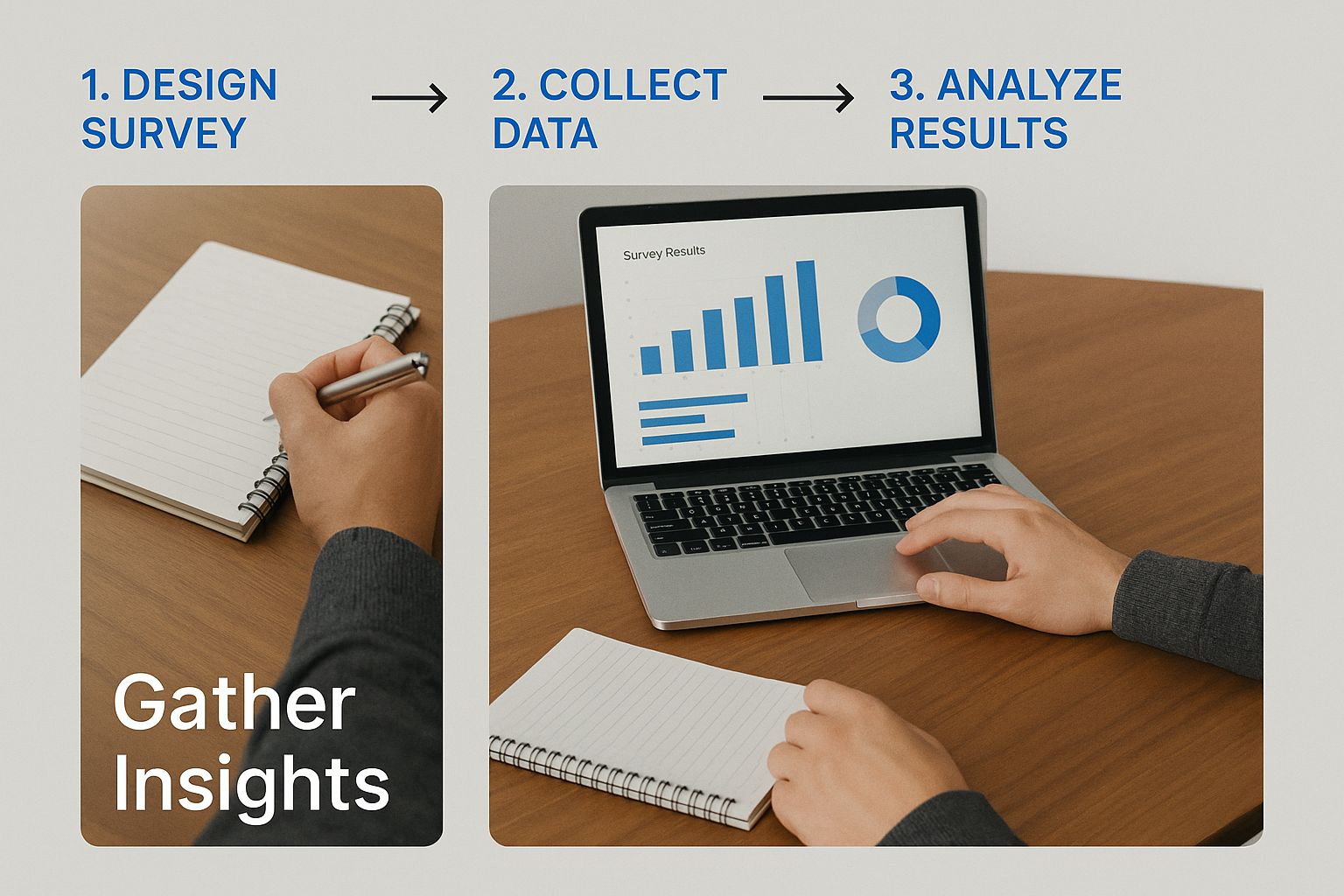 Infographic about how to create buyer personas