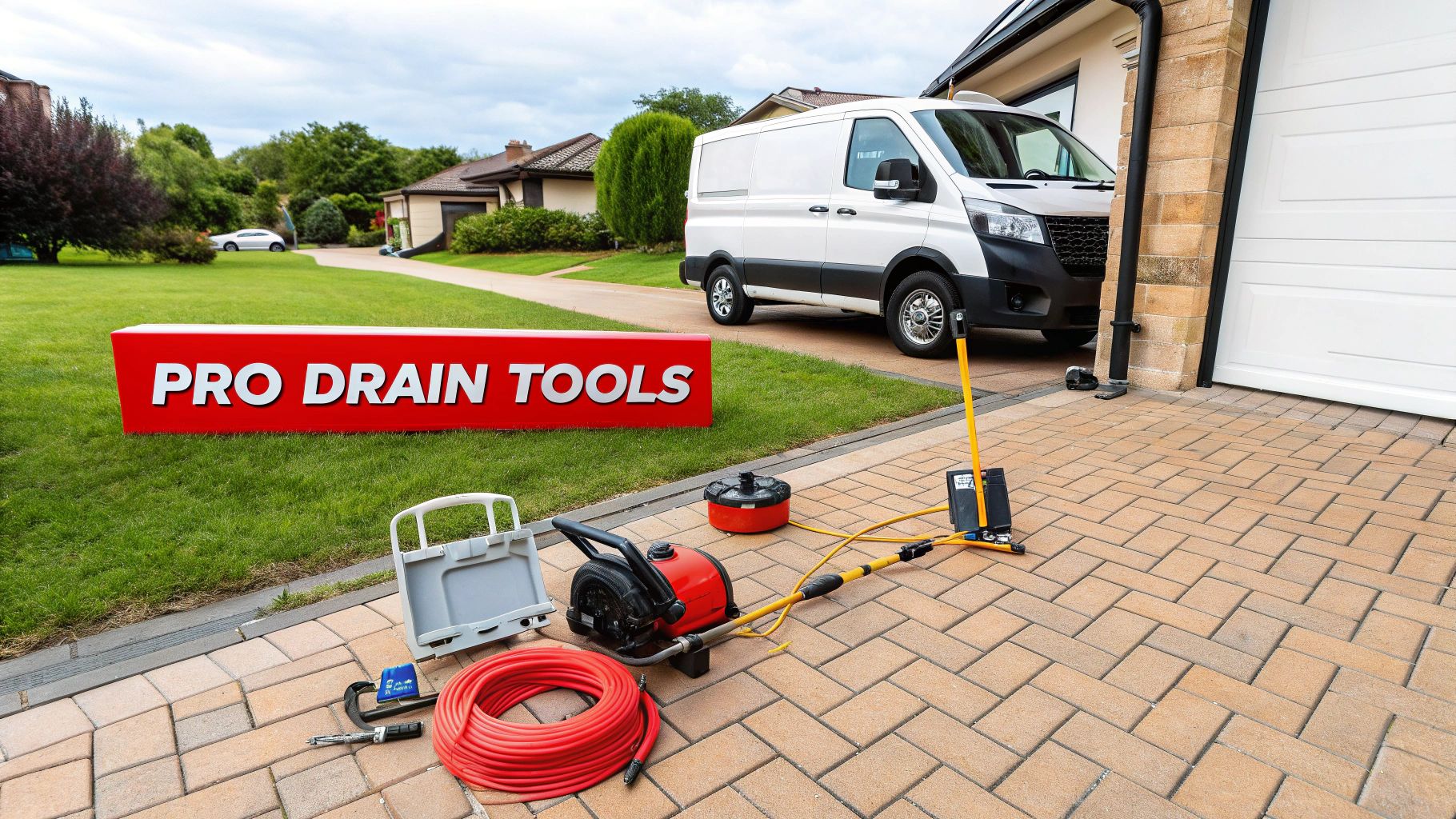 Professional Drain Cleaning Equipment