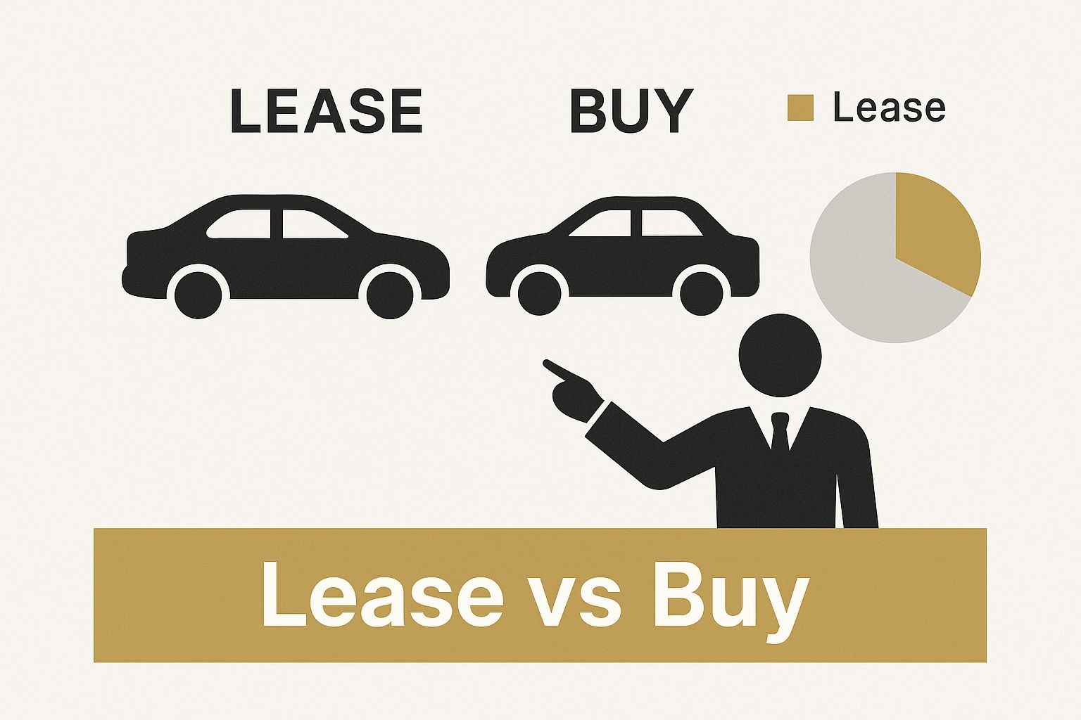 Infographic about leasing a car near me