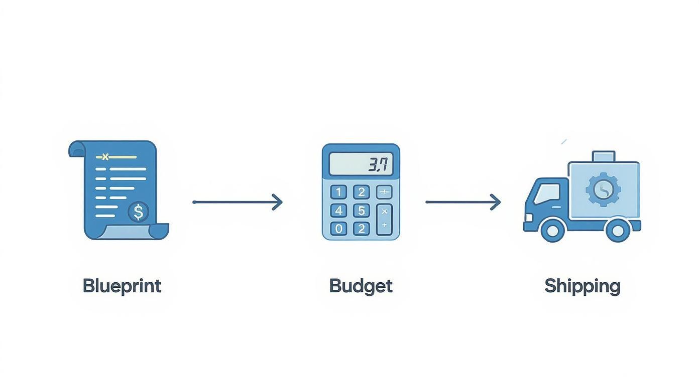 Infographic about trade show logistics