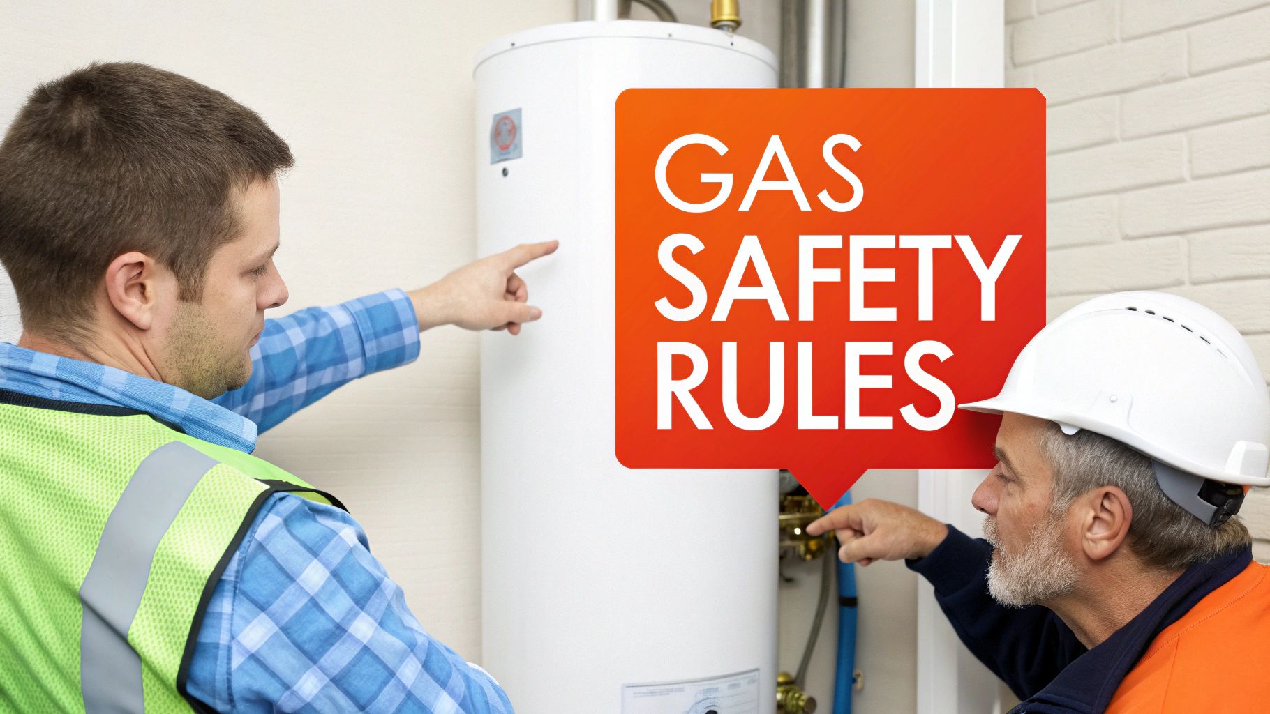 A Gas Safe registered engineer's ID card and tools