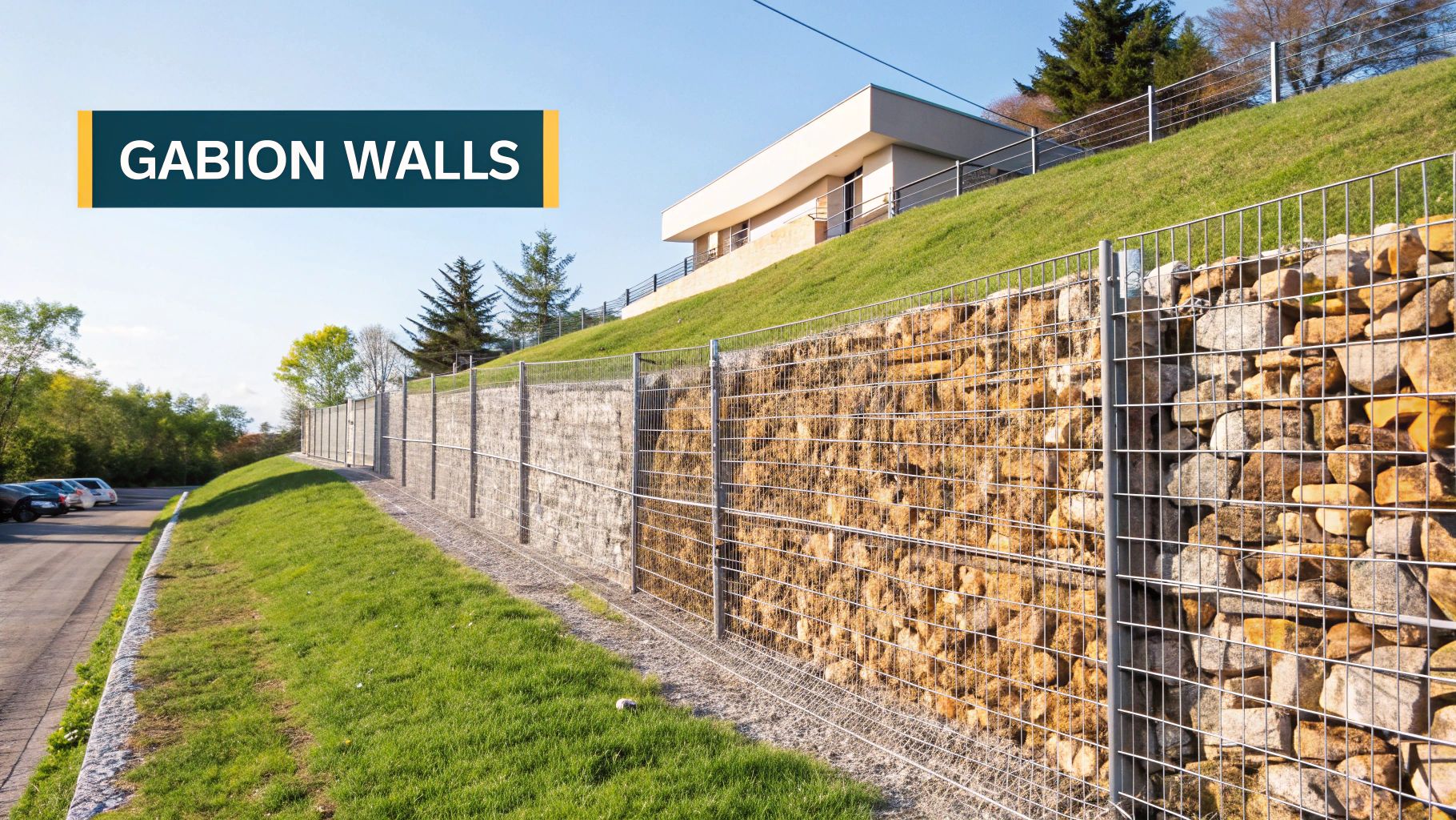Gabion Basket Retaining Walls