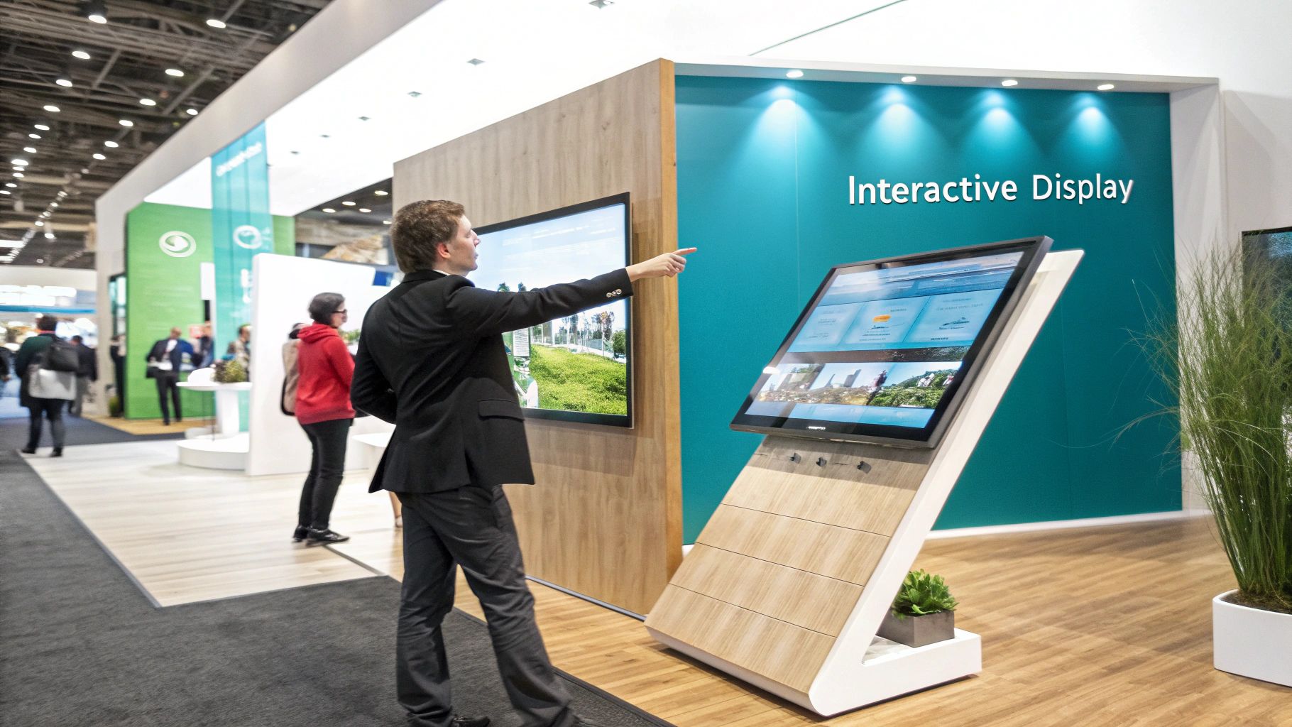 Interactive Digital Displays and Touchscreens