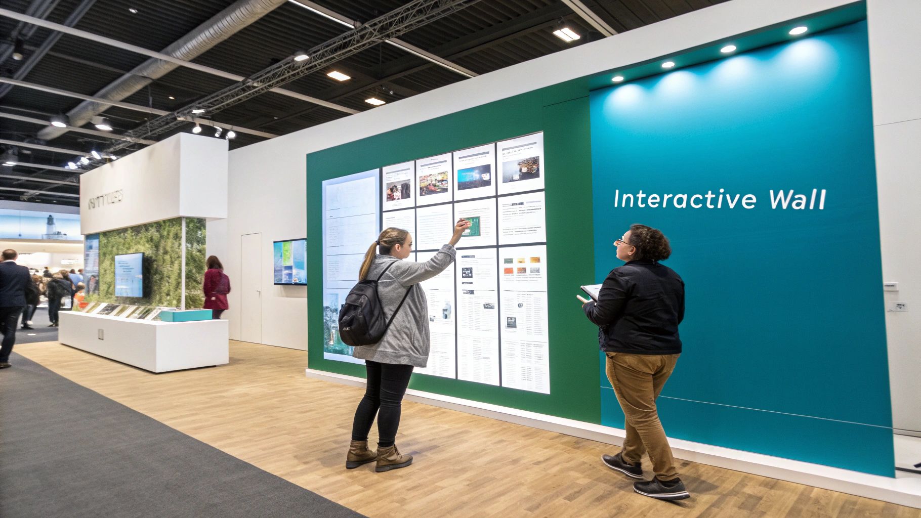 Interactive Touchscreen Walls and Digital Displays