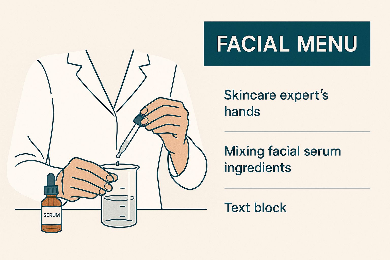 Infographic about facial long island ny