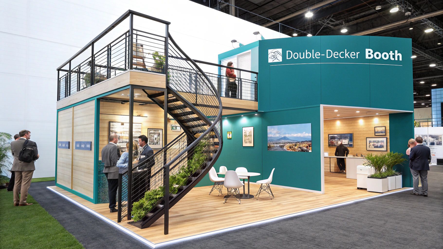 Two-Story/Multi-Level Booth Design