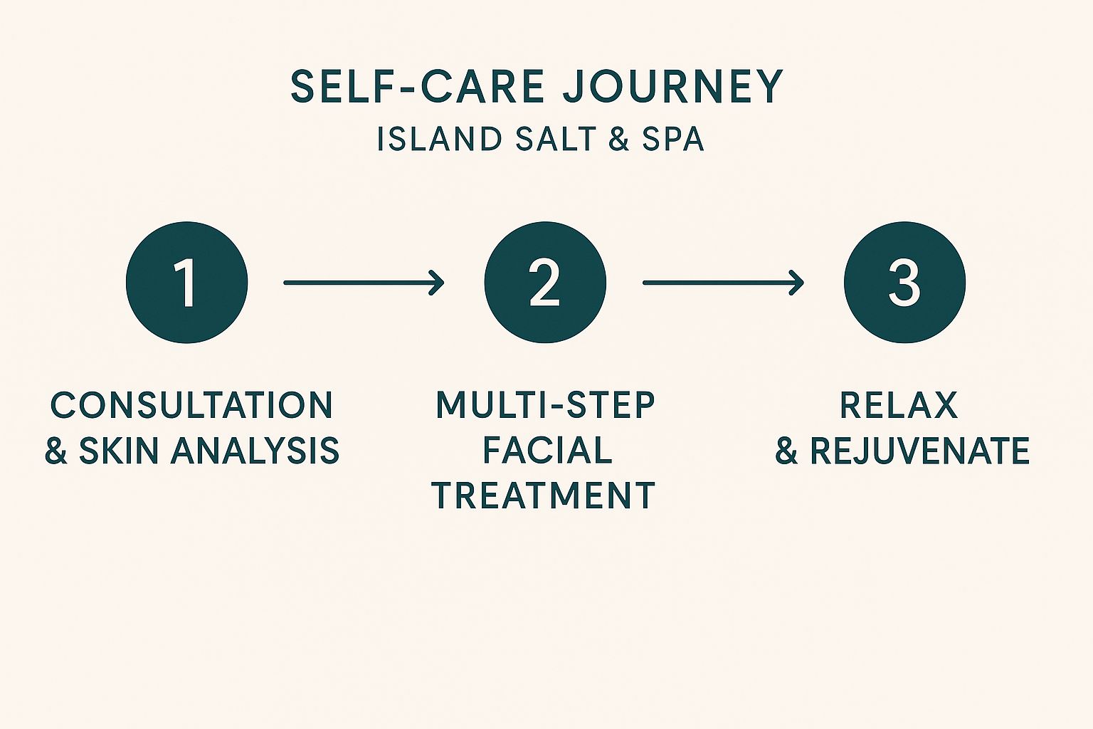 Infographic about long island facials