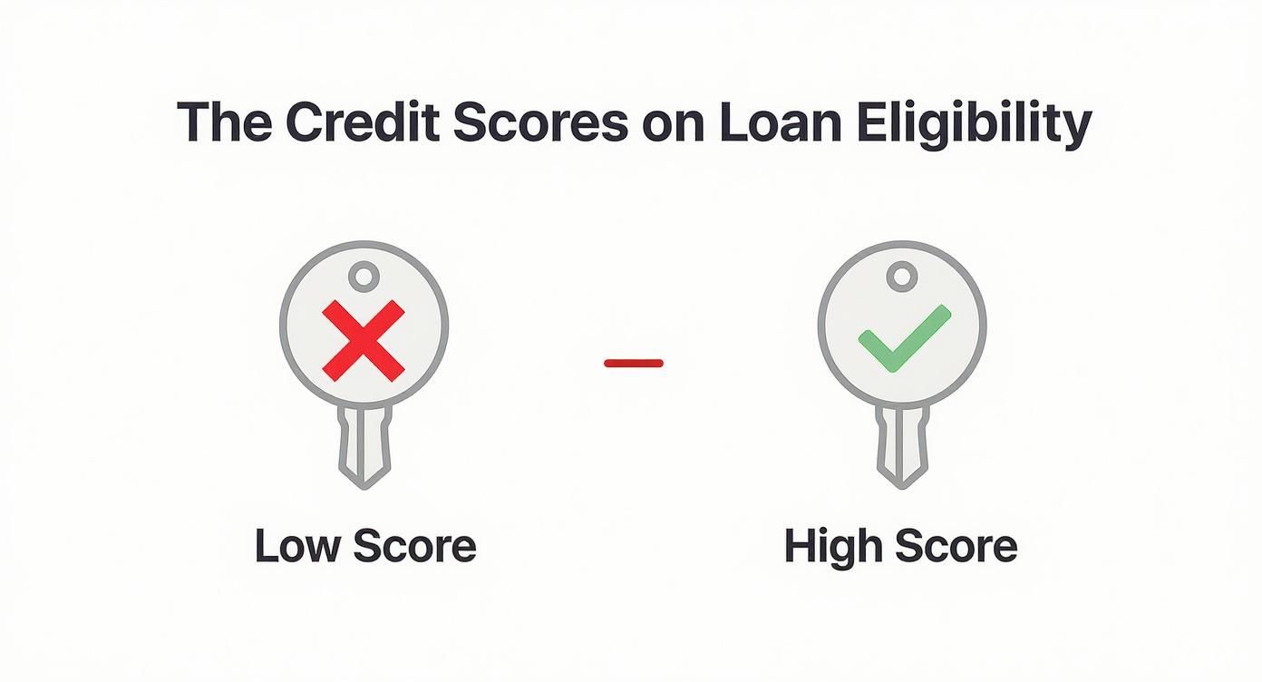 Infographic about how to improve credit score fast