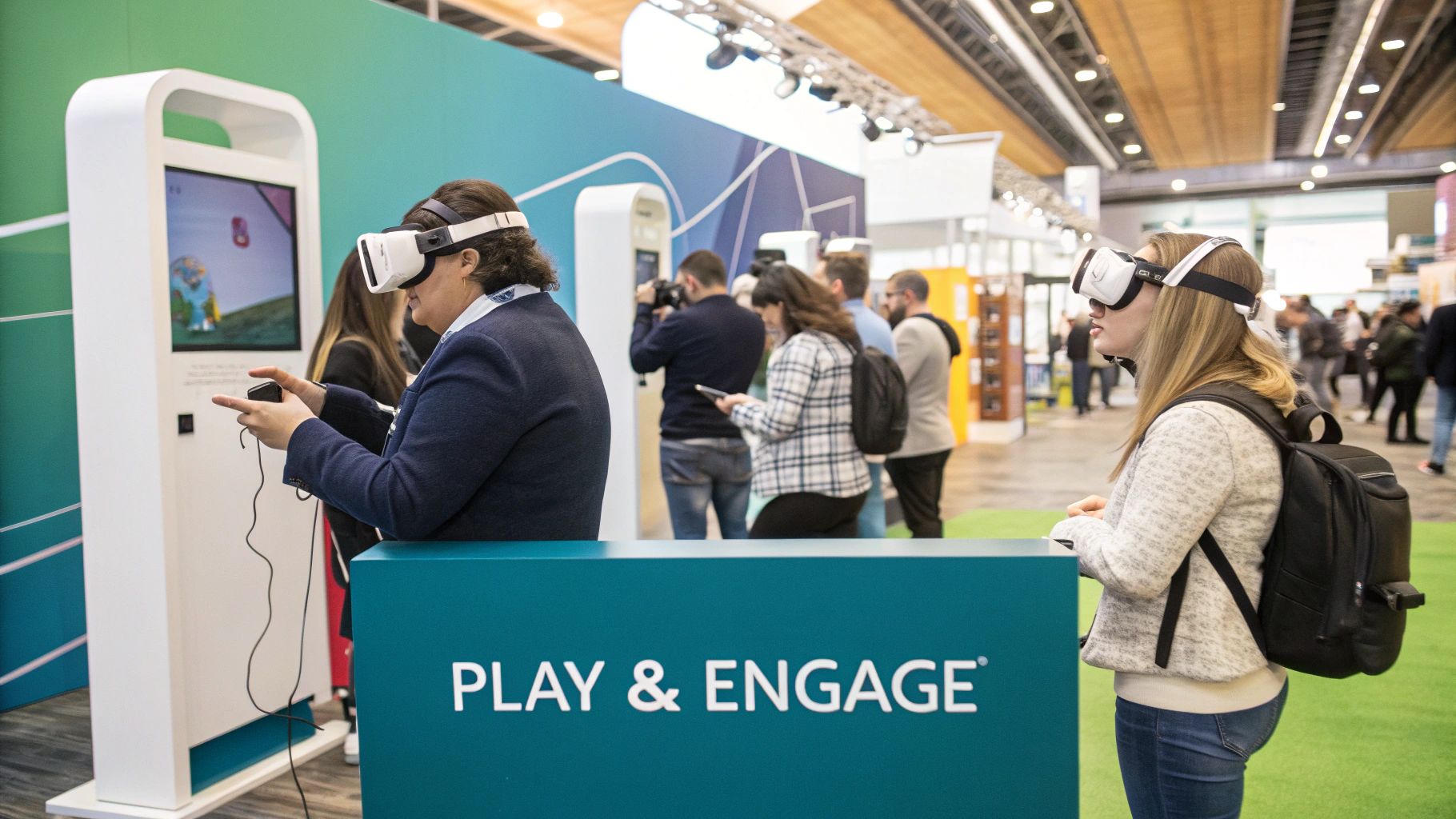 Interactive Booth Experiences & Gamification