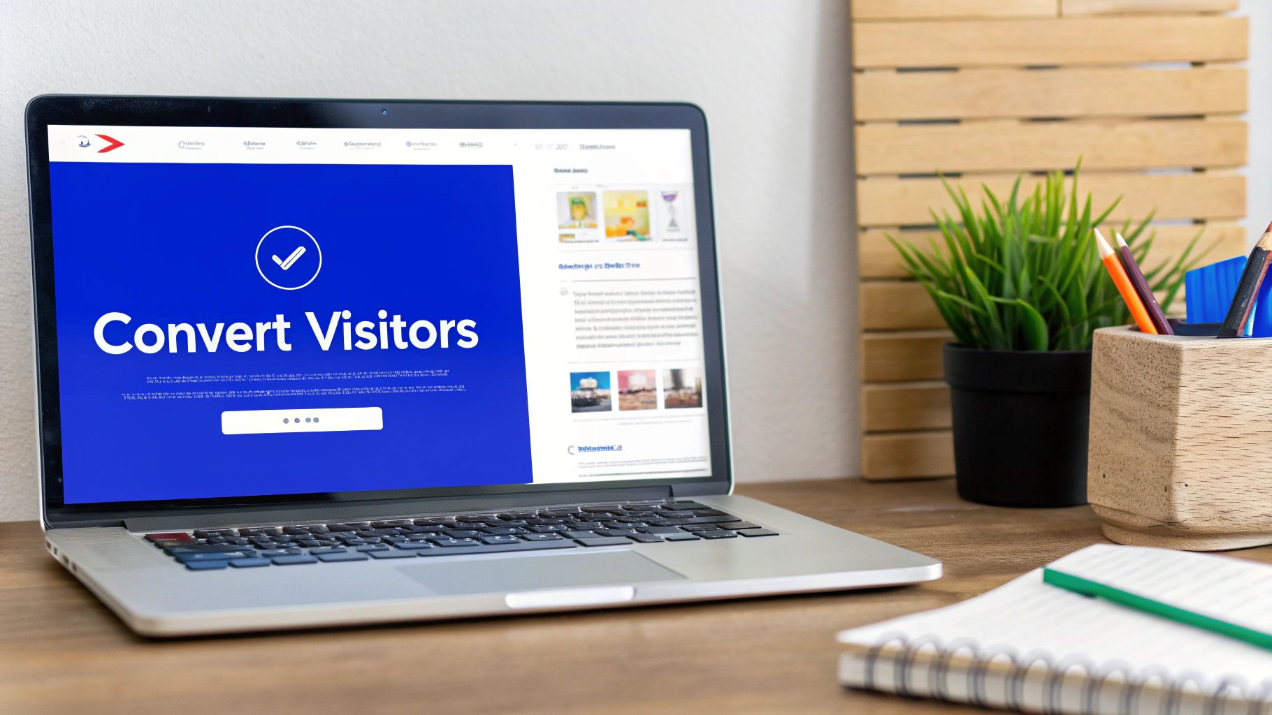 A customer happily completing a purchase on their smartphone