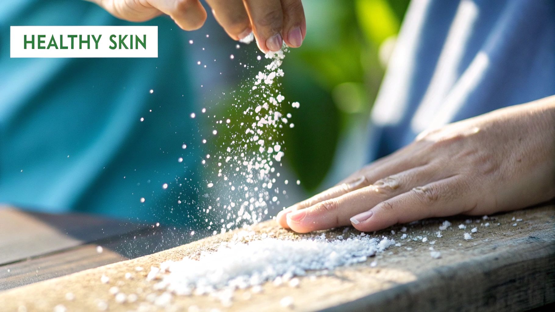 6 Key Benefits of Salt Room Therapy You Need to Know 1 Woman relaxing in a salt room, highlighting the skin benefits of halotherapy
